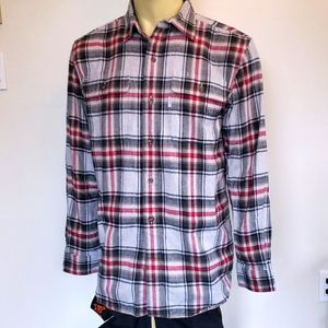 Mens Carhartt flannel shirt